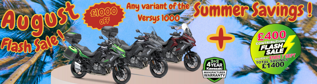 Epic Versys 1000 Flash Sale at Phillip McCallen Motorcycles!