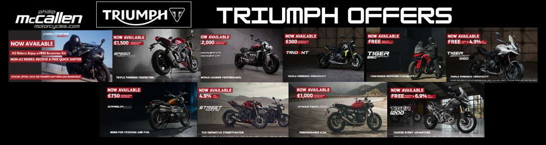 Triumph's Exciting New Promotions: Don't Miss Out!