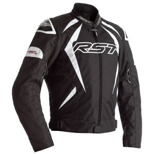 RST Tractech Evo 4 CE Mens Textile Jacket - Black / White